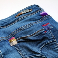 Upcycle kleding met Visible Mending : maandagavond 6 mei, 3 en 17juni 2024 